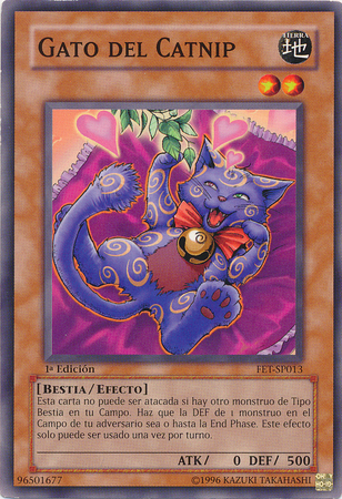 Gato del Catnip FET SP013 Common 1st Edition Spanish Yugioh Cards Gato del Catnip FET SP013 Common 1st Edition Spanish Yugioh Cards