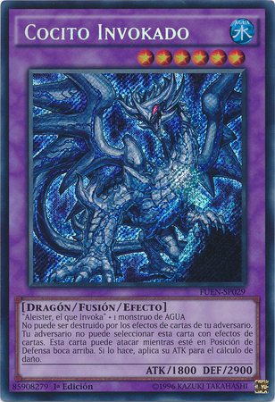 Cocito Invokado FUEN SP029 Secret Rare 1st Edition Spanish Yugioh Cards Cocito Invokado FUEN SP029 Secret Rare 1st Edition Spanish Yugioh Cards