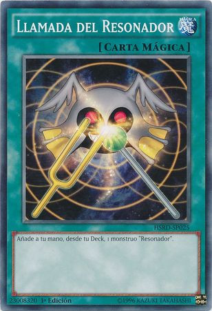 Llamada del Resonador HSRD SP025 Common 1st Edition Spanish Yugioh Cards Llamada del Resonador HSRD SP025 Common 1st Edition Spanish Yugioh Cards