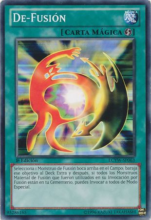 De Fusion LCYW SP063 Common 1st Edition Spanish Yugioh Cards De Fusion LCYW SP063 Common 1st Edition Spanish Yugioh Cards