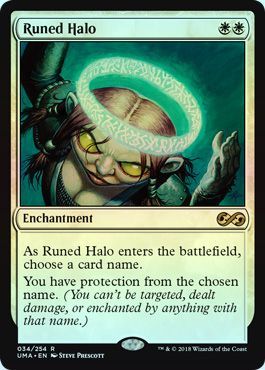Runed Halo 034 254 Foil Runed Halo 034 254 Foil