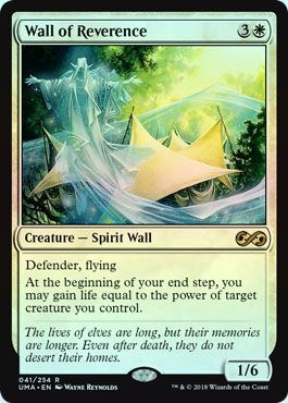 Wall of Reverence 041 254 Foil Wall of Reverence 041 254 Foil