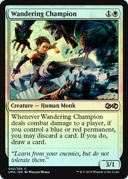 Wandering Champion 042 254 Foil Ultimate Masters Foil Singles Wandering Champion 042 254 Foil Ultimate Masters Foil Singles