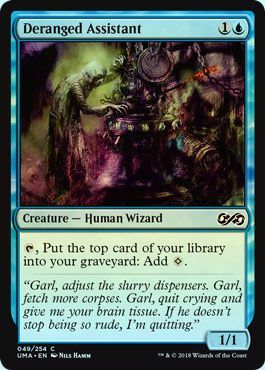 Deranged Assistant 049 254 Foil Ultimate Masters Foil Singles Deranged Assistant 049 254 Foil Ultimate Masters Foil Singles