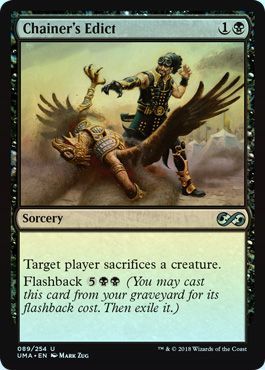 Chainer s Edict 089 254 Foil Ultimate Masters Foil Singles Chainer s Edict 089 254 Foil Ultimate Masters Foil Singles