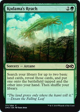 Kodama s Reach 171 254 Foil Ultimate Masters Foil Singles Kodama s Reach 171 254 Foil Ultimate Masters Foil Singles