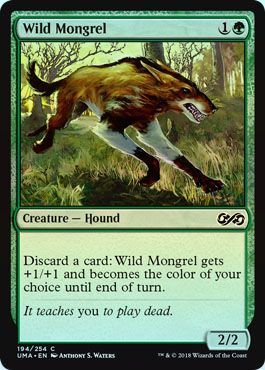 Wild Mongrel 194 254 Foil Wild Mongrel 194 254 Foil