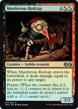 Murderous Redcap 217 254 Foil Ultimate Masters Foil Singles Murderous Redcap 217 254 Foil Ultimate Masters Foil Singles