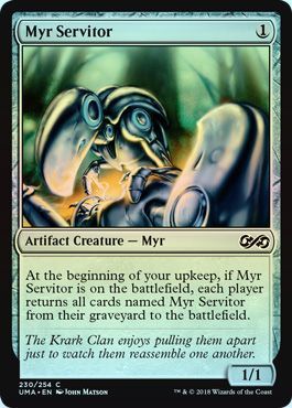 Myr Servitor 230 254 Foil Myr Servitor 230 254 Foil