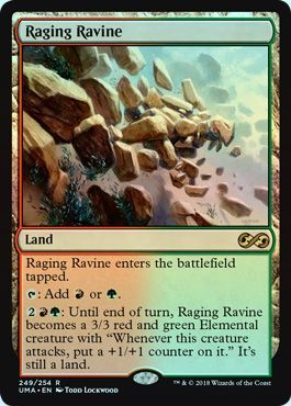 Raging Ravine 249 254 Foil Raging Ravine 249 254 Foil