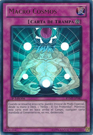 Macro Cosmos RYMP SP082 Ultra Rare 1st Edition Spanish Yugioh Cards Macro Cosmos RYMP SP082 Ultra Rare 1st Edition Spanish Yugioh Cards