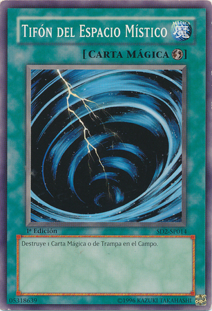 Tifon del Espacio Mistico SD2 SP014 Common 1st Edition Spanish Yugioh Cards Tifon del Espacio Mistico SD2 SP014 Common 1st Edition Spanish Yugioh Cards