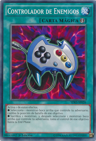 Controlador de Enemigos SDKS SP026 Common 1st Edition Spanish Yugioh Cards Controlador de Enemigos SDKS SP026 Common 1st Edition Spanish Yugioh Cards