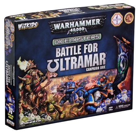 Warhammer 40 000 Dice Masters Battle for Ultramar Campaign Box Wizkids WZK73132 All Dice Masters Sealed Product Warhammer 40 000 Dice Masters Battle for Ultramar Campaign Box Wizkids WZK73132 All Dice Masters Sealed Product