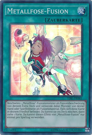 Metallfose Fusion TDIL DE061 Super Rare Unlimited Metallfose Fusion TDIL DE061 Super Rare Unlimited