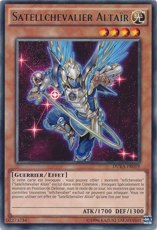 Satellchevalier Altair DUEA FR019 Rare Unlimited French Yugioh Cards Satellchevalier Altair DUEA FR019 Rare Unlimited French Yugioh Cards