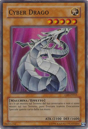 Cyber Drago CRV IT015 Super Rare Unlimited Italian Yugioh Cards Cyber Drago CRV IT015 Super Rare Unlimited Italian Yugioh Cards