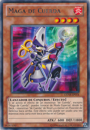 Maga de Cuerda GENF SP014 Rare Unlimited Spanish Yugioh Cards Maga de Cuerda GENF SP014 Rare Unlimited Spanish Yugioh Cards
