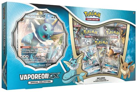 Vaporeon GX Special Collection Box Pokemon Pokemon Sealed Product Vaporeon GX Special Collection Box Pokemon Pokemon Sealed Product