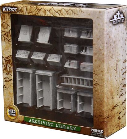WizKids Deep Cuts Unpainted Miniatures Archivist Library WZK73363 Other Deep Cuts Unpainted Miniatures WizKids Deep Cuts Unpainted Miniatures Archivist Library WZK73363 Other Deep Cuts Unpainted Miniatures