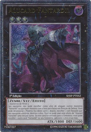 Ultimate Rare Alucard Fantardil SHSP PT052 1st Edition Portuguese Yugioh Cards Ultimate Rare Alucard Fantardil SHSP PT052 1st Edition Portuguese Yugioh Cards