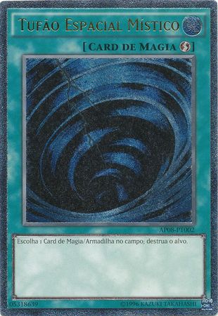 Ultimate Rare Tufao Espacial Mistico AP08 PT002 Portuguese Yugioh Cards Ultimate Rare Tufao Espacial Mistico AP08 PT002 Portuguese Yugioh Cards
