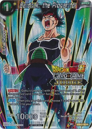 Bardock the Progenitor BT4 073 Foil Judge Promo Bardock the Progenitor BT4 073 Foil Judge Promo