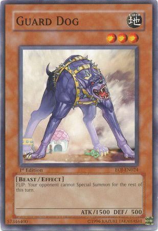 Guard Dog EOJ EN024 Common 1st Edition Guard Dog EOJ EN024 Common 1st Edition