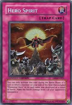 Hero Spirit DPK ENSE3 Secret Rare Yu Gi Oh Promo Cards Hero Spirit DPK ENSE3 Secret Rare Yu Gi Oh Promo Cards