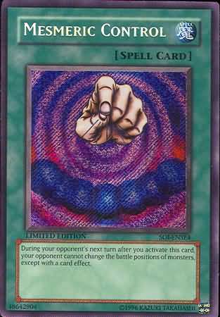 Mesmeric Control SOI ENSE4 Secret Rare Yu Gi Oh Promo Cards Mesmeric Control SOI ENSE4 Secret Rare Yu Gi Oh Promo Cards