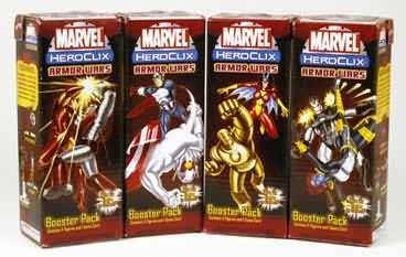 Armor Wars 4 Figure Booster Pack Marvel Heroclix Heroclix Sealed Product Armor Wars 4 Figure Booster Pack Marvel Heroclix Heroclix Sealed Product