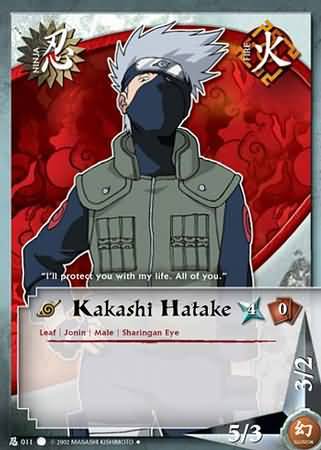 Kakashi Hatake N 011 Uncommon Naruto The Path to Hokage Kakashi Hatake N 011 Uncommon Naruto The Path to Hokage