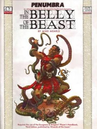 Belly of the Beast softcover module d20 D D 3 0 AG3202 Belly of the Beast softcover module d20 D D 3 0 AG3202
