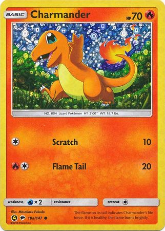 toys r us charmander promo card