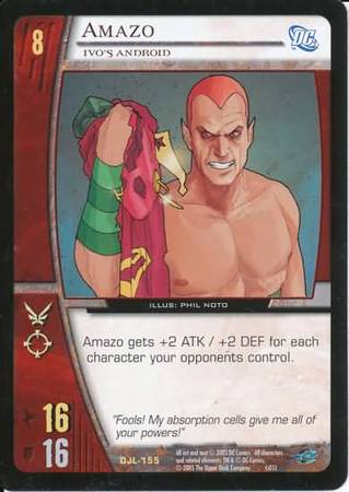 Amazo Ivo s Android DJL 155 Rare Vs System DC Justice League Amazo Ivo s Android DJL 155 Rare Vs System DC Justice League