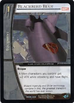 Blackbird Blue Unique MXM 029 Uncommon Vs System Marvel X Men Blackbird Blue Unique MXM 029 Uncommon Vs System Marvel X Men