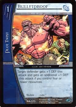 Bulletproof DJL 171 Common Vs System DC Justice League Bulletproof DJL 171 Common Vs System DC Justice League