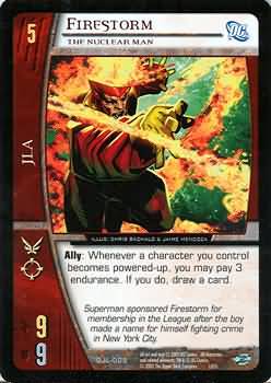 Firestorm The Nuclear Man DJL 009 Uncommon Firestorm The Nuclear Man DJL 009 Uncommon