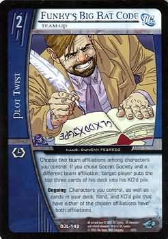Funky s Big Rat Code Team Up DJL 142 Common Vs System DC Justice League Funky s Big Rat Code Team Up DJL 142 Common Vs System DC Justice League