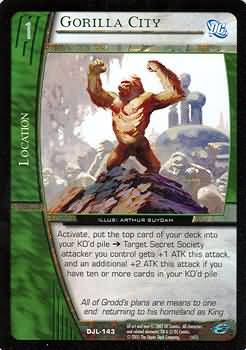 Gorilla City DJL 143 Common Vs System DC Justice League Gorilla City DJL 143 Common Vs System DC Justice League