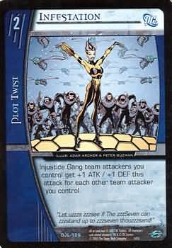 Infestation DJL 106 Uncommon Vs System DC Justice League Infestation DJL 106 Uncommon Vs System DC Justice League