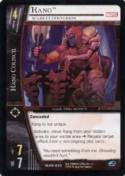 Kang Non Unique Scarlet Centurion MXM 220 Uncommon Kang Non Unique Scarlet Centurion MXM 220 Uncommon