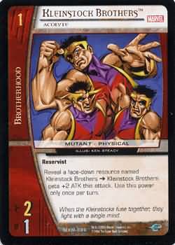 Kleinstock Brothers Acolyte MXM 096 Uncommon Vs System Marvel X Men Kleinstock Brothers Acolyte MXM 096 Uncommon Vs System Marvel X Men
