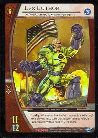 Lex Luthor Power Armor Vs System Promos Lex Luthor Power Armor Vs System Promos