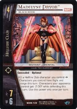Madelyne Pryor Black Rook MXM 139 Common Madelyne Pryor Black Rook MXM 139 Common