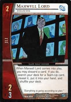 Maxwell Lord Financier DJL 055 Common Maxwell Lord Financier DJL 055 Common