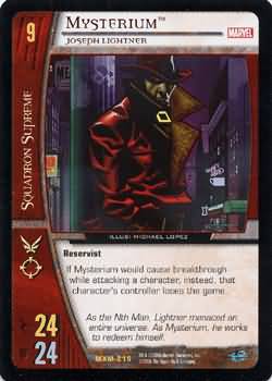 Mysterium Joseph Lightner MXM 215 Rare Mysterium Joseph Lightner MXM 215 Rare