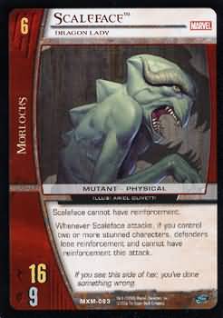 Scaleface Dragon Lady MXM 063 Common Vs System Marvel X Men Scaleface Dragon Lady MXM 063 Common Vs System Marvel X Men