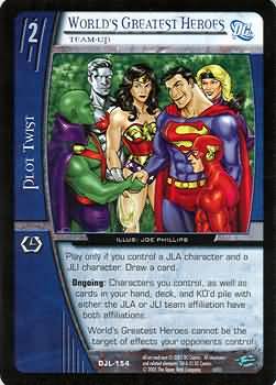 World s Greatest Heroes Team Up DJL 154 Common Vs System DC Justice League World s Greatest Heroes Team Up DJL 154 Common Vs System DC Justice League