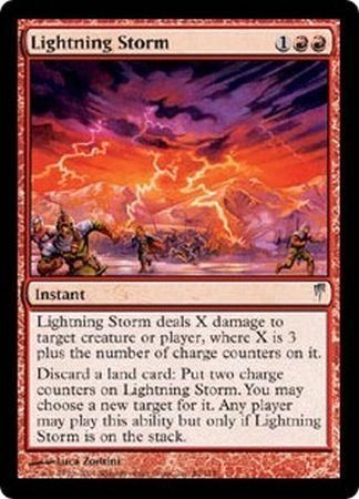 Lightning Storm Coldsnap Singles Lightning Storm Coldsnap Singles